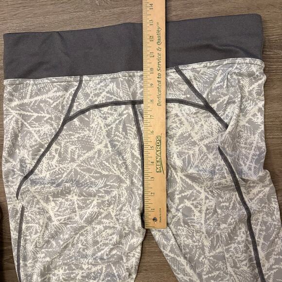 L.L.Bean Women’s Midweight Base Layer Leggings Petite Large Gray Thermal Stretch - Picture 7 of 10